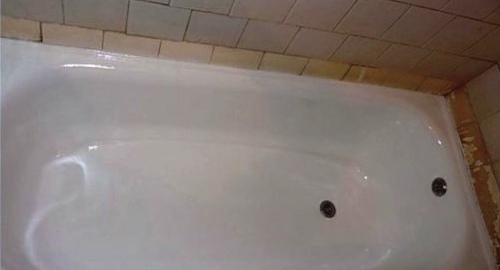 Реставрация ванны жидким акрилом | Старокачаловская